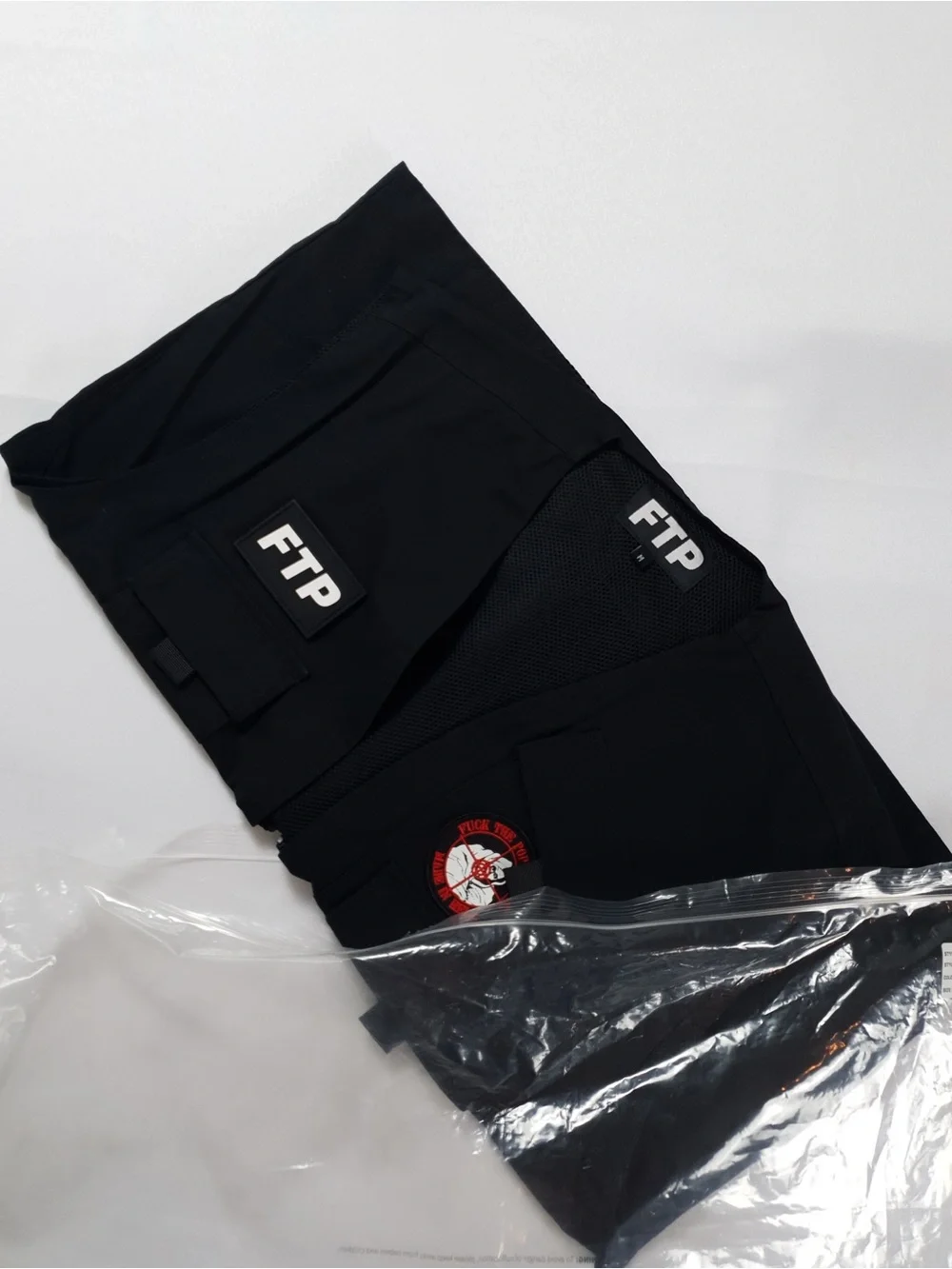 FTP Made In Hell Reaper Tactical Military Black Vest Mens Size Medium NEW
